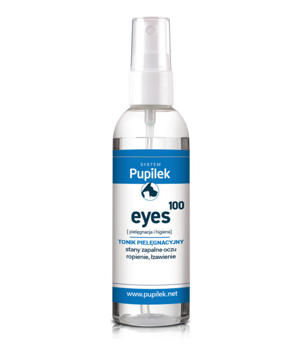 SYSTEM Pupilek EYES 100 – Preparat do higieny stanów zapalnych oczu 100ml